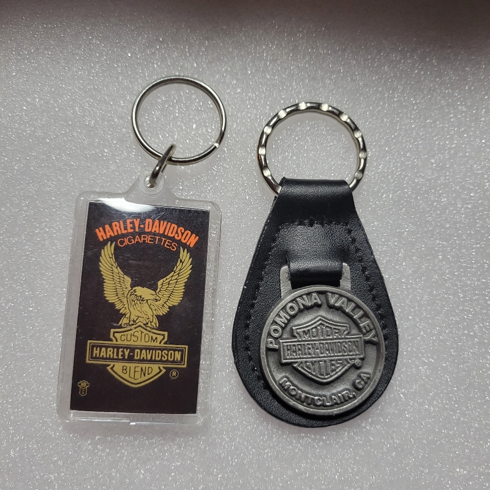 Harley Davidson 2 PC Key Chain